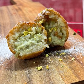 Arancino al pistacchio