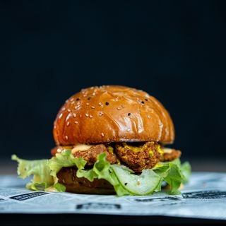 Meniu Cheesburger pui simplu+Cartofi