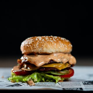 Meniu Smash Dublu+cartofi