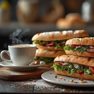 Classic box porc + cafea