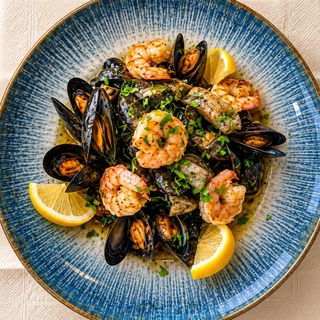 Paste Nero di Seppia cu Fructe de Mare 350g