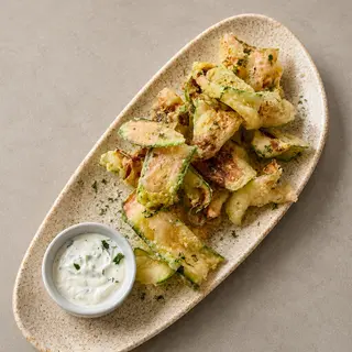 Zucchini Fritti cu Tzatziki – 300g