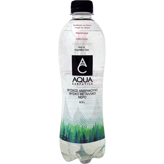 Aqua Carpatica – Apă minerală naturală carbogazoasă 0.5L