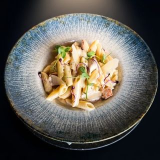 NOU! PENNE CU SOS ALB SI CURCAN