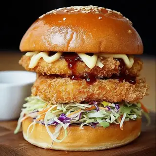 GRAND CRISPY CHICKEN BURGER