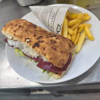 BRESAOLA FREDDA SANDWICH / SANDWICH BRESAOLA FREDDA / SANDWICH BRESAOLA FREDDA