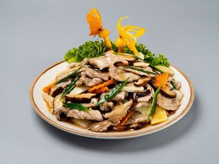 Porc cu ciuperci