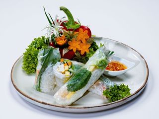 Rulouri de tofu cu legume