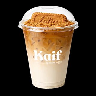 Iced Biscoff Latte