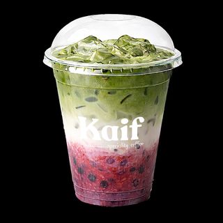Iced Forest Fruit Matcha