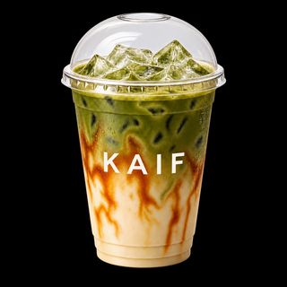Iced Caramelised Banana Matcha Latte