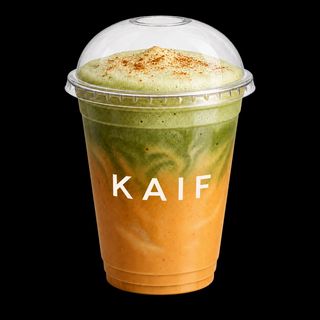 Pumpkin Spice Matcha Latte