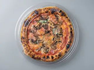 Mini Pizza prosciutto Cotto e Funghi Ø16cm