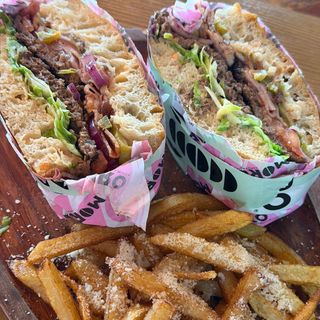 Focaccia smashed mici
