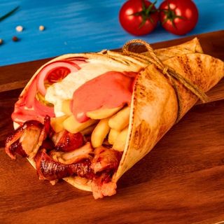 Combo Gyros premium la lipie(vițel - curcan)