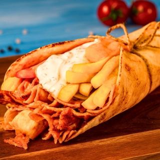 Gyros de pui la lipie