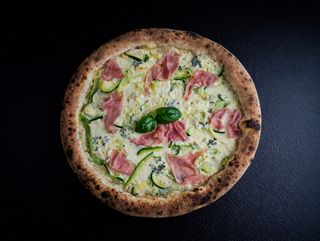 Pizza Cotto e zucchine