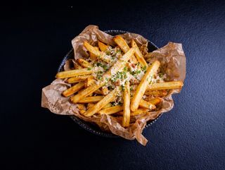 Garlic parmesan fries