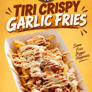TIRI CRISPY GARLIC FRIES