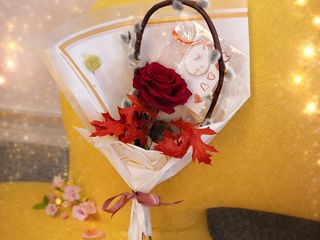 Trandafir Boem cu Mărțișor