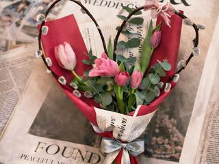 Buchet „Inimă de Lalele”