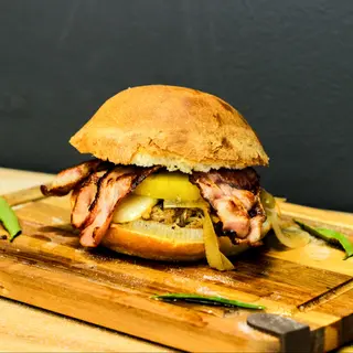 Pineapple burger