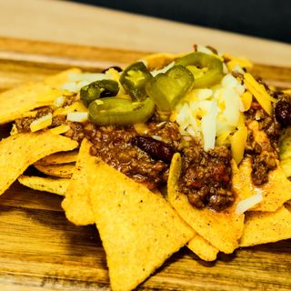 Nachos cu chilli con carne