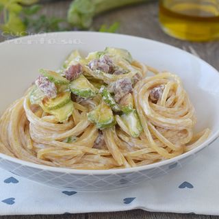 spaghetti Salsiccia e Zucchine 600g