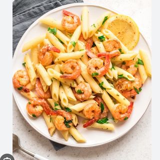 Penne al Limone e Gamberi 580 g