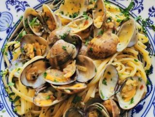 Linguine con vongole