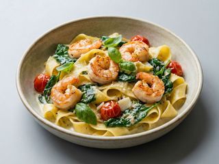 Papardelle E gamberi