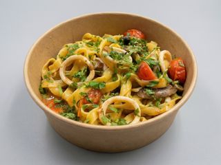 Tagliatelle Funghi e Calamari