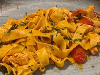 Papardelle cu somon
