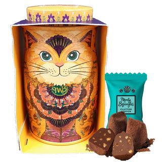 Trufe de ciocolata Monty Bojangles – Cutie metalica Savanna Gold Mini 36g