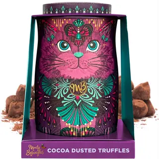 Trufe de ciocolata Monty Bojangles – Cutie metalica Violet Rebel Cat 135g