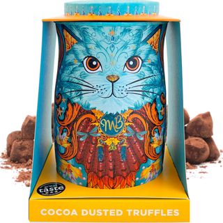 Cutie metalica cu trufe din cocos Monty Bojangles Persian Blue Cat Coconut Crush 135g