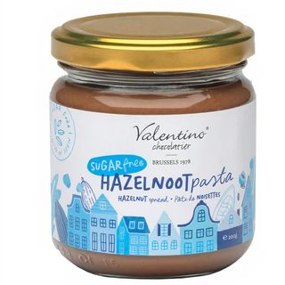Crema de ciocolata cu alune fara zahar Valentino Chocolatier