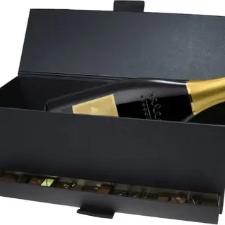 Cos cadou Black Box Sparkling and Chocolat