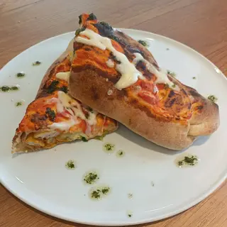 Shaorma cu șnițel de porc culpto pe lemne + cartofi prăjiți