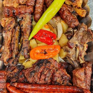 Platou 4 persoane GRILLARIA 3140g