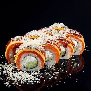 Philadelphia somon cu Cheddar (8buc)