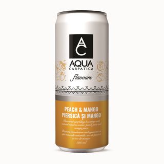 Aqua Carpatica piersica si Mango