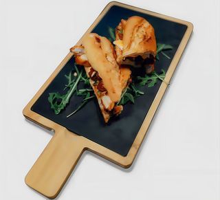 Baghetă cu șnițel crocant