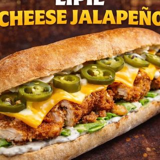 Lipie Jalapeno cu vitel