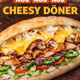 Cheesy Kebab  cu carne de pui