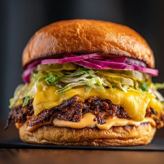 Double smash classic + cartofi + sos