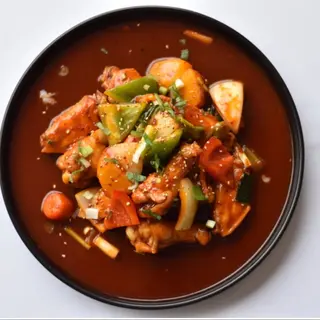 Dakbokkeumtang
