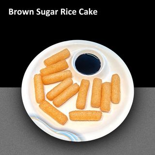 Prajitura mare de orez cu zahar brun 大分红糖糍粑 