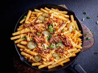 Loaded fries & Pulled pork