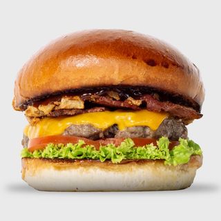 BBQ bacon cheeseburger